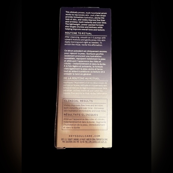 KEYS Soulcare Truly Becoming Multi-Benefit Peptide Serum Fine Line Wrinkle 30 ml - Picture 12 of 13